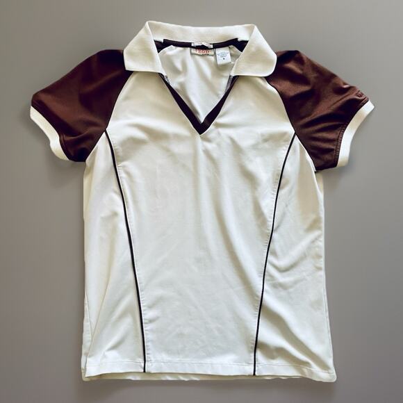 Vintage Womens Izod Cool FX Golf Shirt XFG Water Wicking S - Picture 1 of 3